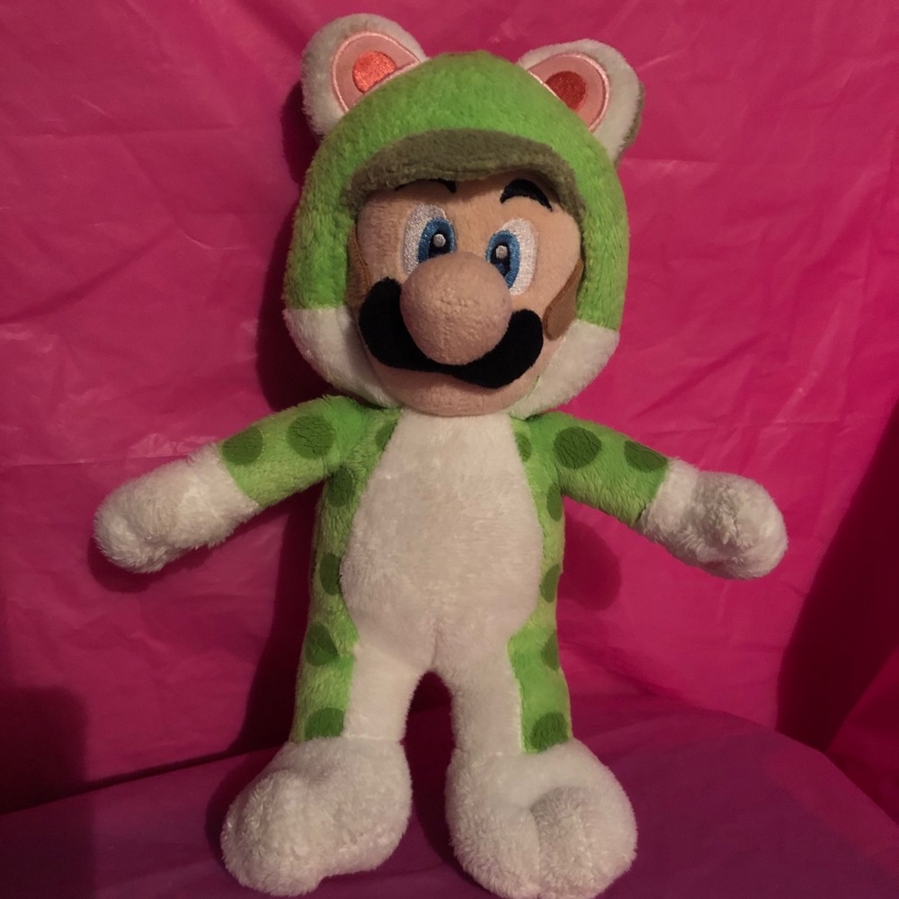 Mario brothers Luigi plush